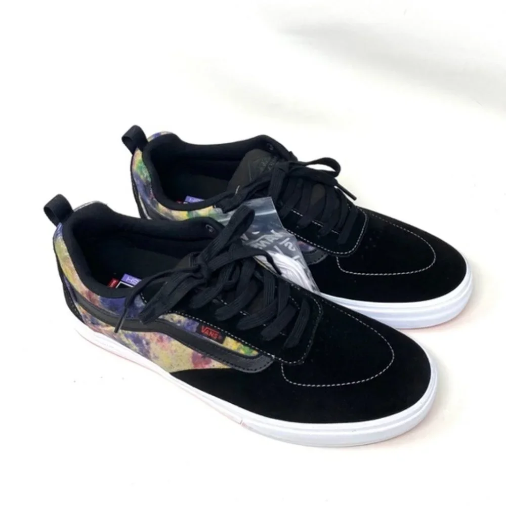 VANS Kyle Walker Low Top Black Women's Suede Canvas Size Sneakers VN0A5JIEBML